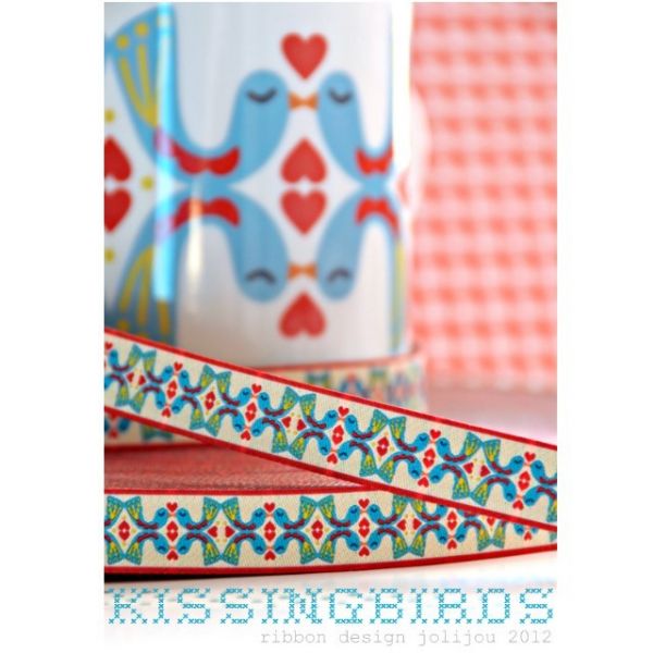 Farbenmix - KissingBirds, Webband