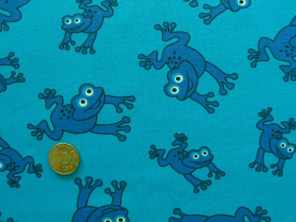 Hilco - Stretch-Jersey Jimmy Frog-Shirt, blau