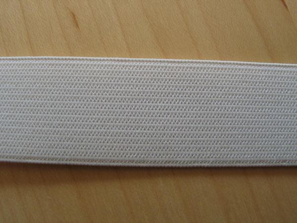 Prym - Elastic-Band weich, Gummiband 25mm weiß