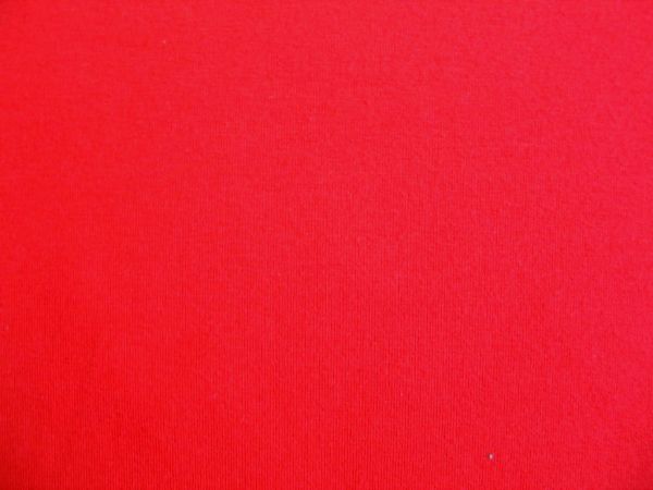 Hilco - Stretch-Jersey Maxi Uni, rot, Reststück 73cm